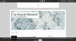 Desktop Screenshot of marmeli.over-blog.com