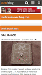 Mobile Screenshot of melbricole.over-blog.com