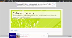 Desktop Screenshot of cubaysudeporte.over-blog.es