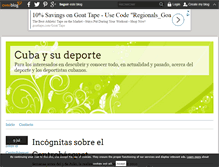 Tablet Screenshot of cubaysudeporte.over-blog.es