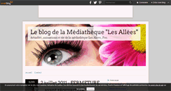 Desktop Screenshot of lesallees.over-blog.com