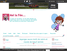 Tablet Screenshot of lacuisinedemelanie.over-blog.com
