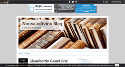 Desktop Screenshot of nonsolodivino.over-blog.com