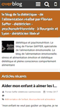 Mobile Screenshot of dietetique.over-blog.com