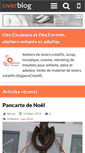 Mobile Screenshot of descouleursetdesformes.over-blog.com