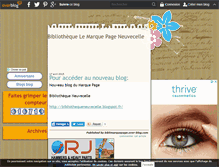 Tablet Screenshot of biblimarquepage.over-blog.com