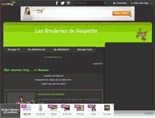 Tablet Screenshot of lesbroderiesdegoupette.over-blog.fr
