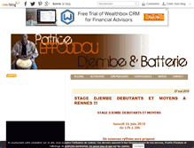 Tablet Screenshot of djembe-batterie-rennes.over-blog.fr
