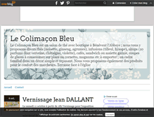 Tablet Screenshot of lecolimaconbleu.over-blog.fr