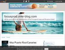 Tablet Screenshot of focusprod.over-blog.com