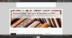 Desktop Screenshot of echangimmo.over-blog.com