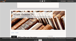 Desktop Screenshot of masha-allah.over-blog.com