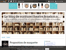 Tablet Screenshot of ecriture.theatre.fenelon.over-blog.com