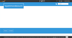Desktop Screenshot of lepetitmondesouris.over-blog.com