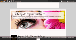 Desktop Screenshot of bijoux-histoire.over-blog.com