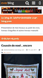 Mobile Screenshot of latelierdedebbie.over-blog.com