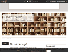 Tablet Screenshot of chapitre32.over-blog.com