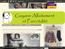 Tablet Screenshot of guyane-allaitement.over-blog.com