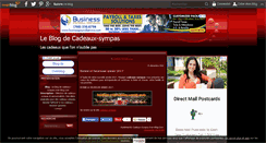 Desktop Screenshot of cadeaux-sympas.over-blog.com