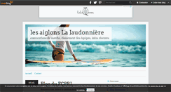 Desktop Screenshot of lesaiglons-lajaudonniere.over-blog.com