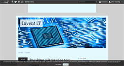 Desktop Screenshot of invent-it.over-blog.com