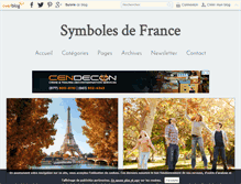 Tablet Screenshot of hotels-symbolesdefrance.over-blog.com