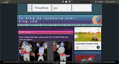 Desktop Screenshot of larabelle.over-blog.com