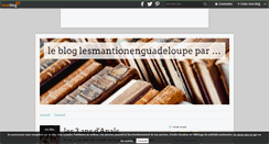 Desktop Screenshot of lesmantionenguadeloupe.over-blog.com