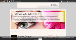 Desktop Screenshot of editionsdumonstre.over-blog.com
