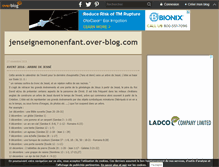 Tablet Screenshot of jenseignemonenfant.over-blog.com