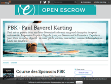 Tablet Screenshot of paul-baverel-karting.over-blog.com