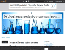 Tablet Screenshot of laguerredesboutons.over-blog.com