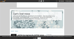 Desktop Screenshot of lartcestvous.over-blog.com