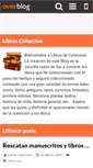 Mobile Screenshot of librosdecoleccion.over-blog.com