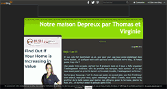 Desktop Screenshot of maisondethomasetvirginie.over-blog.com