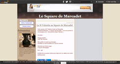 Desktop Screenshot of lesquaredemarcadet.over-blog.fr