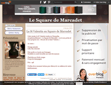Tablet Screenshot of lesquaredemarcadet.over-blog.fr