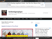 Tablet Screenshot of lachataignepique.over-blog.com