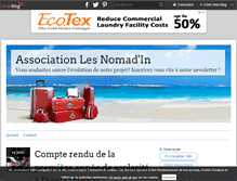 Tablet Screenshot of lesnomadin.over-blog.com