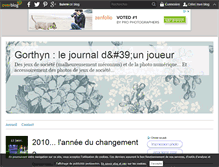 Tablet Screenshot of gorthyn.over-blog.com