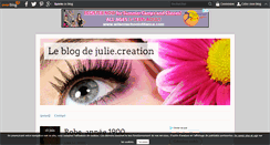Desktop Screenshot of julie.creation.over-blog.com