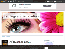 Tablet Screenshot of julie.creation.over-blog.com