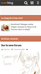 Mobile Screenshot of kawaii-mangas.over-blog.com