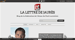 Desktop Screenshot of lalettredejaures.over-blog.com