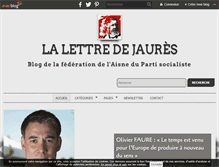 Tablet Screenshot of lalettredejaures.over-blog.com