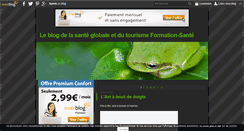 Desktop Screenshot of detoursante.over-blog.com