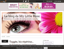 Tablet Screenshot of my-little-rose.over-blog.com