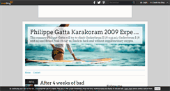 Desktop Screenshot of karakoram09.over-blog.com