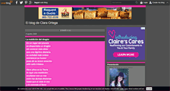 Desktop Screenshot of claraortega.over-blog.es