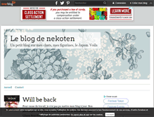 Tablet Screenshot of nekoten.over-blog.com